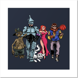 80s Wall Art - The Wizard of 80s by Zascanauta